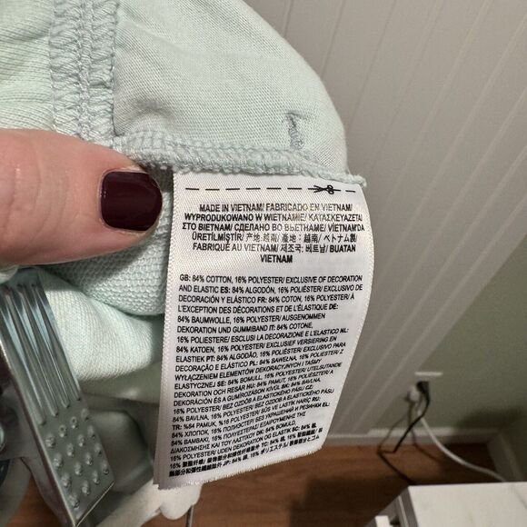 Vans Mint Green Sweat Shorts Size XL - Picture 6 of 6